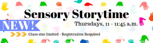 Sensory Storytime - Registration Required