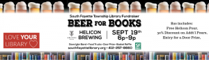 Beer for Books Banner