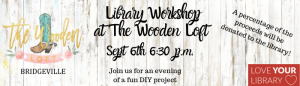 Wooden Loft Workshop Banner