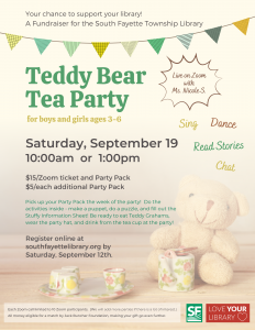 Teddy Bear Tea Party Graphic