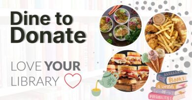 Love Your Library: Dine to Donate Love Your Library: Dine to Donate